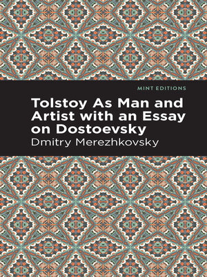 cover image of Tolstoy As Man and Artist with an Essay on Dostoyevsky